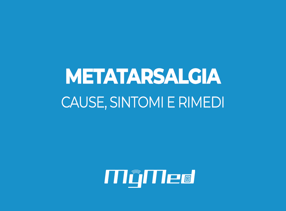 metatarsalgia cosa e