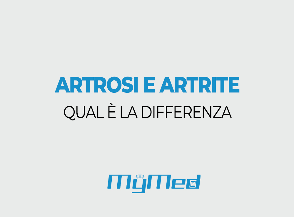 differenza artrosi artrite