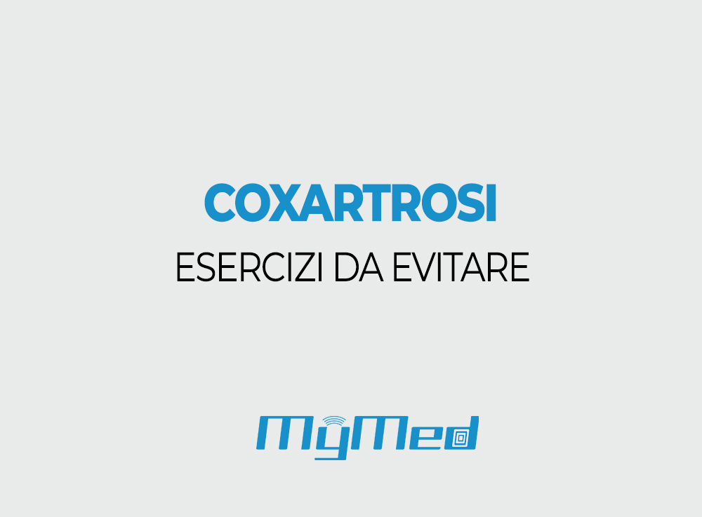 coxartrosi esercizi evitare